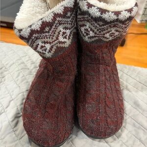 Cozy Knit Slipper Boots KIDS